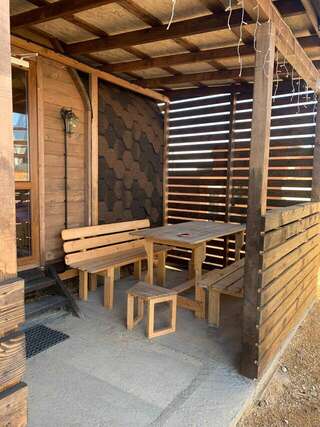 База отдыха Глэмпинг Pera Севастополь Утепленный деревянный домик Викинг - Ижма-9